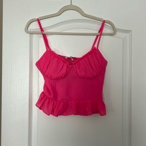 Super down crop top